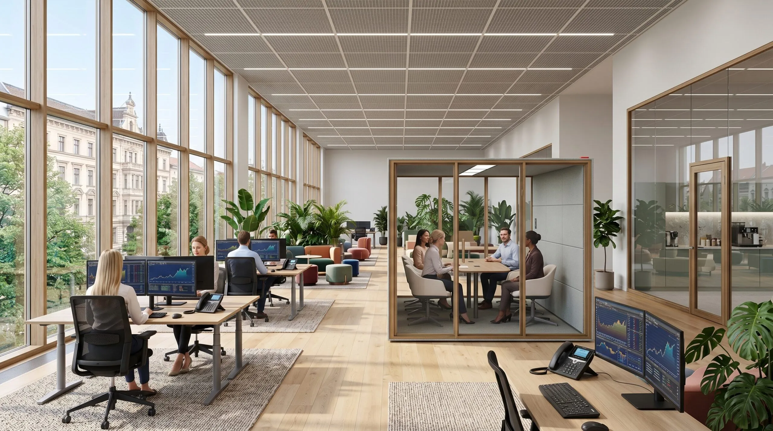Modernes Büro mit GEN4 Akustik-Kabine